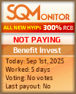 Benefit Invest Project Status Button