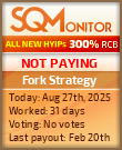 Fork Strategy Project Status Button