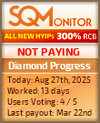 Diamond Progress Project Status Button
