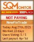 NewFixTrade Project Status Button