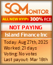 Island Finance Inc Project Status Button