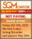 Invest-prime Project Status Button