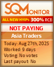 Asia Traders Project Status Button