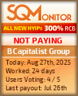 B Capitalist Group Project Status Button