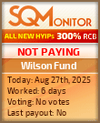Wilson Fund Project Status Button