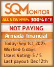 Armada-financial Project Status Button