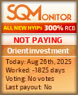 Orientinvestment Project Status Button