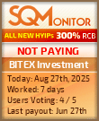 BITEX Investment Project Status Button