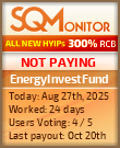 EnergyInvestFund Project Status Button