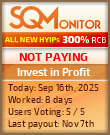 Invest in Profit Project Status Button