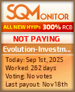 Evolution-Investment Project Status Button