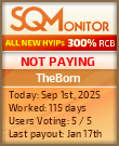 TheBorn Project Status Button