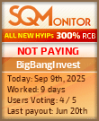 BigBangInvest Project Status Button