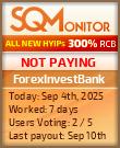 ForexInvestBank Project Status Button