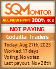 Godzilla-Traders Project Status Button