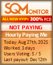 Hourly Paying Me Project Status Button