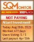 Atlant Investment Project Status Button