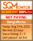 Dengi.Works Project Status Button