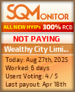 Wealthy City Limited Project Status Button