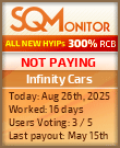 Infinity Cars Project Status Button