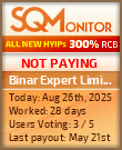 Binar Expert Limited Project Status Button