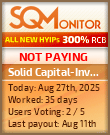 Solid Capital-Invest Project Status Button