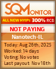 Nanotech-IL Project Status Button