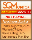 ApexInvestCenter Project Status Button