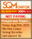 Prosperous-financial Project Status Button