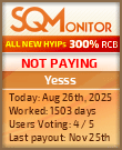 Yesss Project Status Button