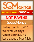 GoGetMoney Project Status Button