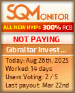 Gibraltar Invest Group Project Status Button