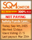 Safety Funds Limited Project Status Button