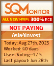 Asia4invest Project Status Button