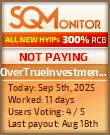 OverTrueInvestments Project Status Button