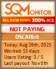 OSCARbit Project Status Button