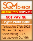 Crypto Profit Bank Project Status Button