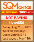 HowellBit Project Status Button