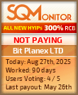 Bit Planex LTD Project Status Button