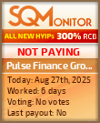 Pulse Finance Group Project Status Button