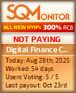 Digital Finance Company Project Status Button