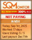 ArkBit Project Status Button