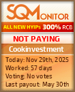Cookinvestment Project Status Button