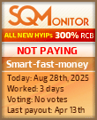 Smart-fast-money Project Status Button