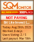 Bit Lite Invest Ltd Project Status Button