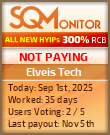 Elveis Tech Project Status Button