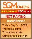 TravelPower Project Status Button