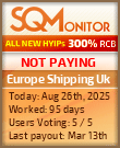 Europe Shipping Uk Project Status Button