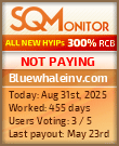 Bluewhaleinv.com Project Status Button