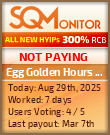 Egg Golden Hours Limited Project Status Button